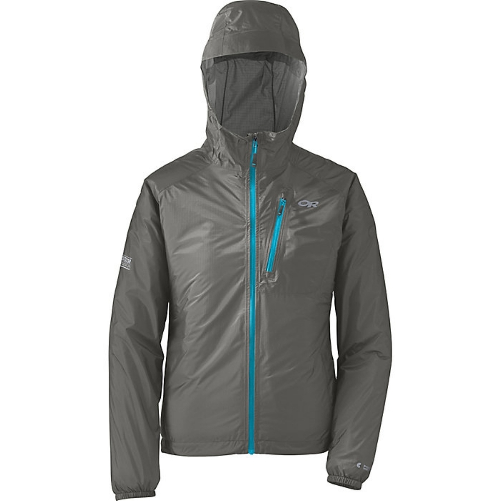 Outdoor Research Helium II Gray Blue Windbreaker